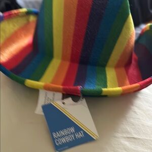 Rainbow Cowboy Hat for Kids
